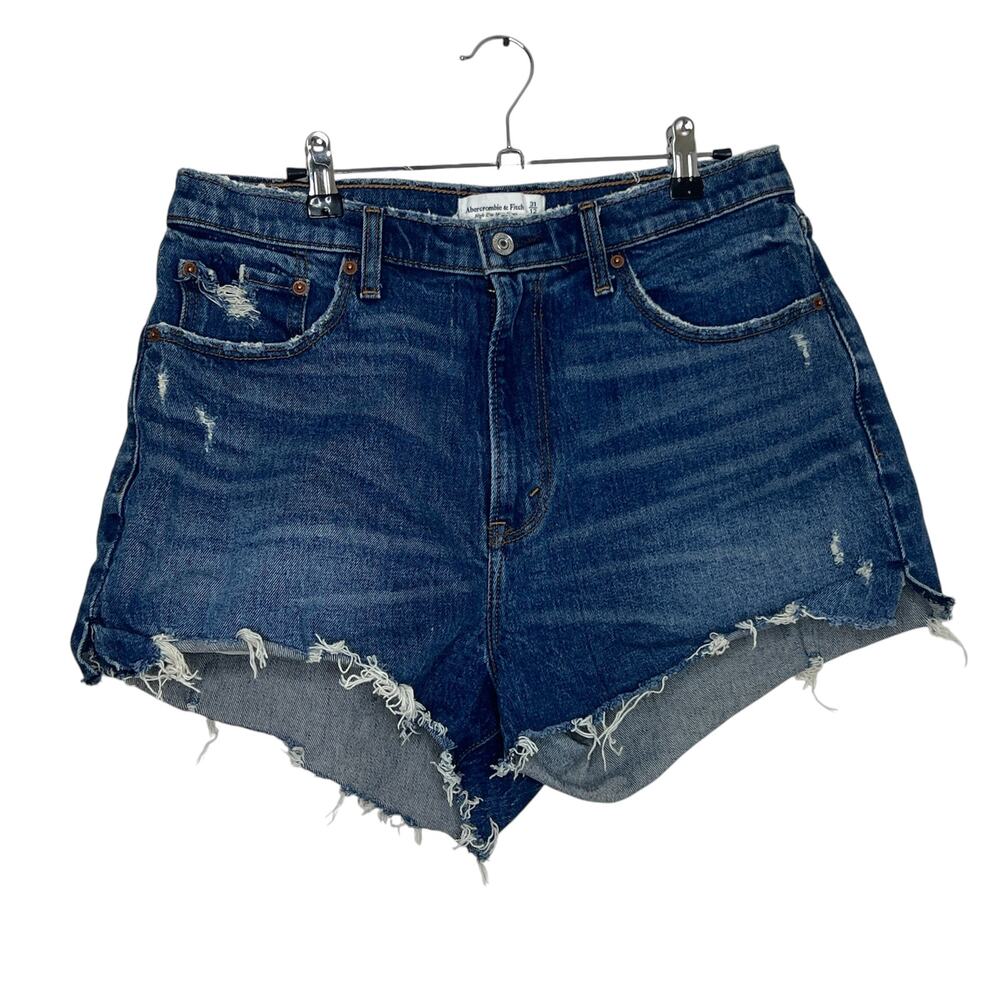 Abercrombie & Fitch Curve Love High Rise Mom Short size 31/12